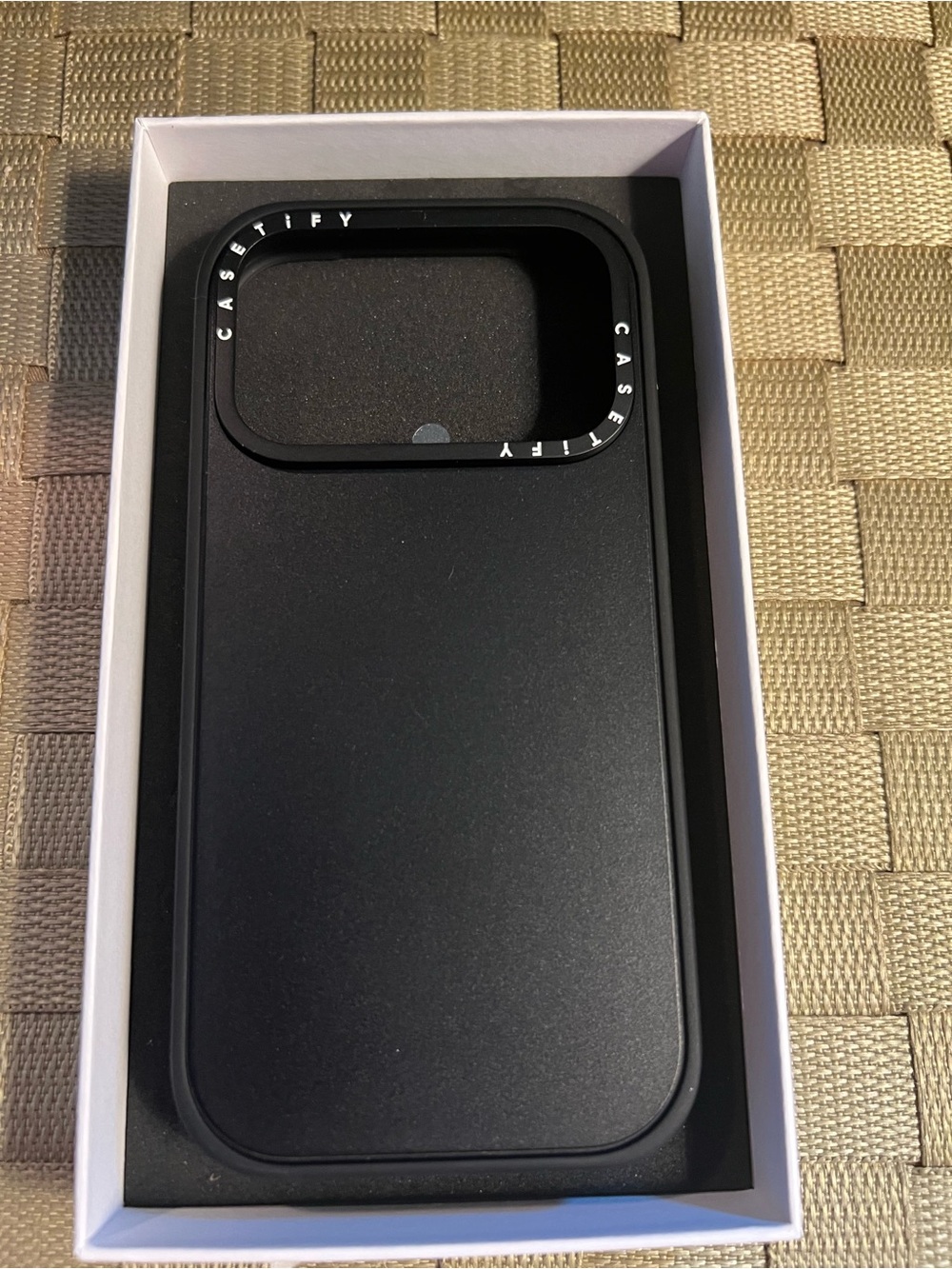 Casetify Black Camera MagSafe Case with Raised Ring